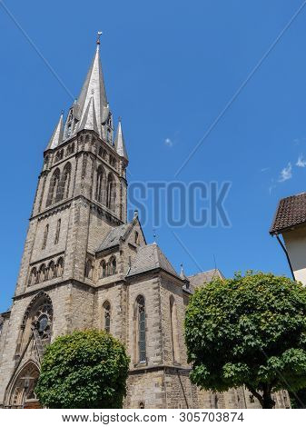 the City of Detmold in the german westphalia