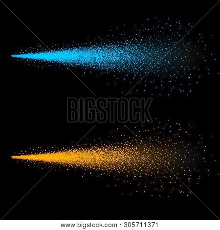 Creative Illustration Of Water Spray Mist Isolated On Background. Art Design 3d Cloud Of Atomizer. T