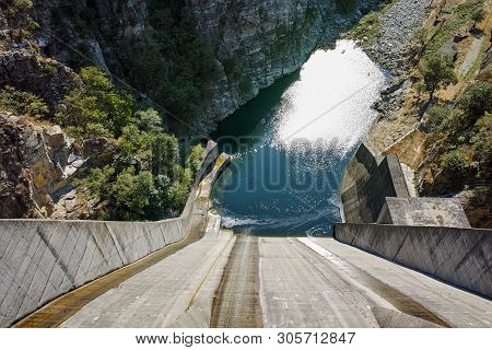 Green Forest Around Krichim Dam, Rhodopes Mountain, Plovdiv Region, Bulgaria