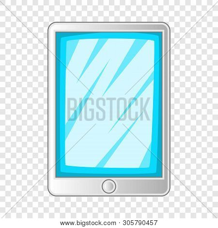 Screen Protecting Film For Tablet Icon. Cartoon Illustration Of Screen Protecting Film For Tablet Ve