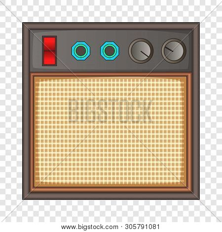 Guitar Amplifier Icon. Cartoon Illustration Of Guitar Amplifier Vector Icon For Web Design