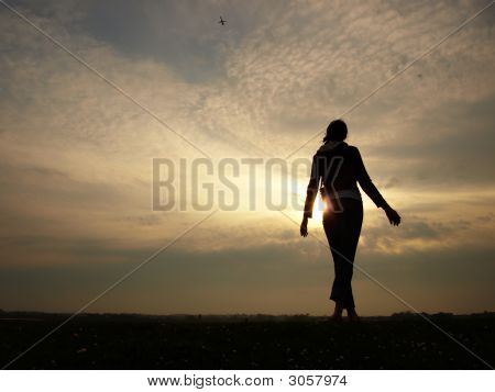 Avion à une Distance