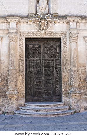 Iglesia de St. Chiara. Matera. Basilicata. Italia.