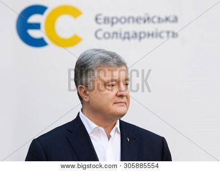 Chairman Of The European Solidarity Party Petro Poroshenko