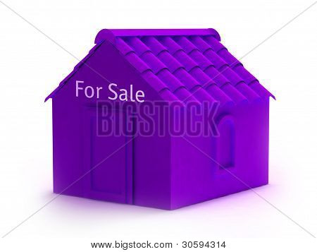 3D illustrazione di casa rendering 