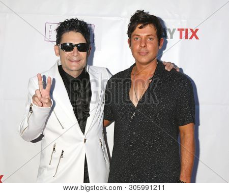 LOS ANGELES - JUN 9:  Corey Feldman, Michael Leoni at the 