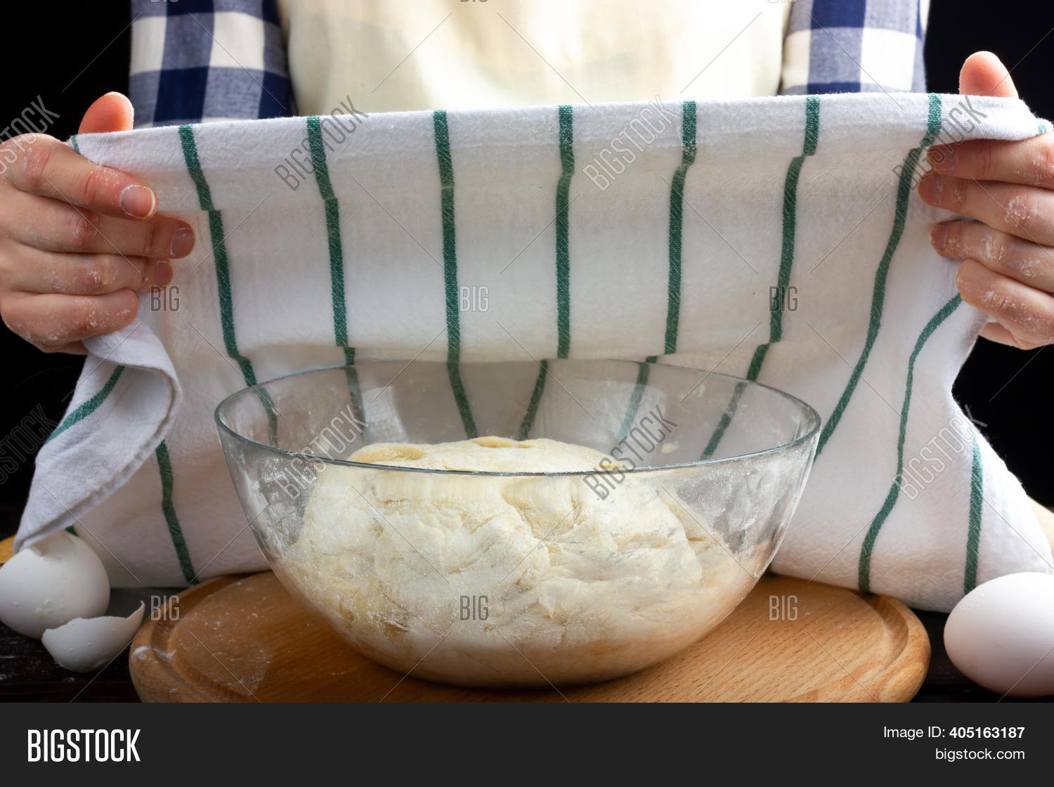 Yeast Dough Covered Image & Photo (Free Trial) Bigstock