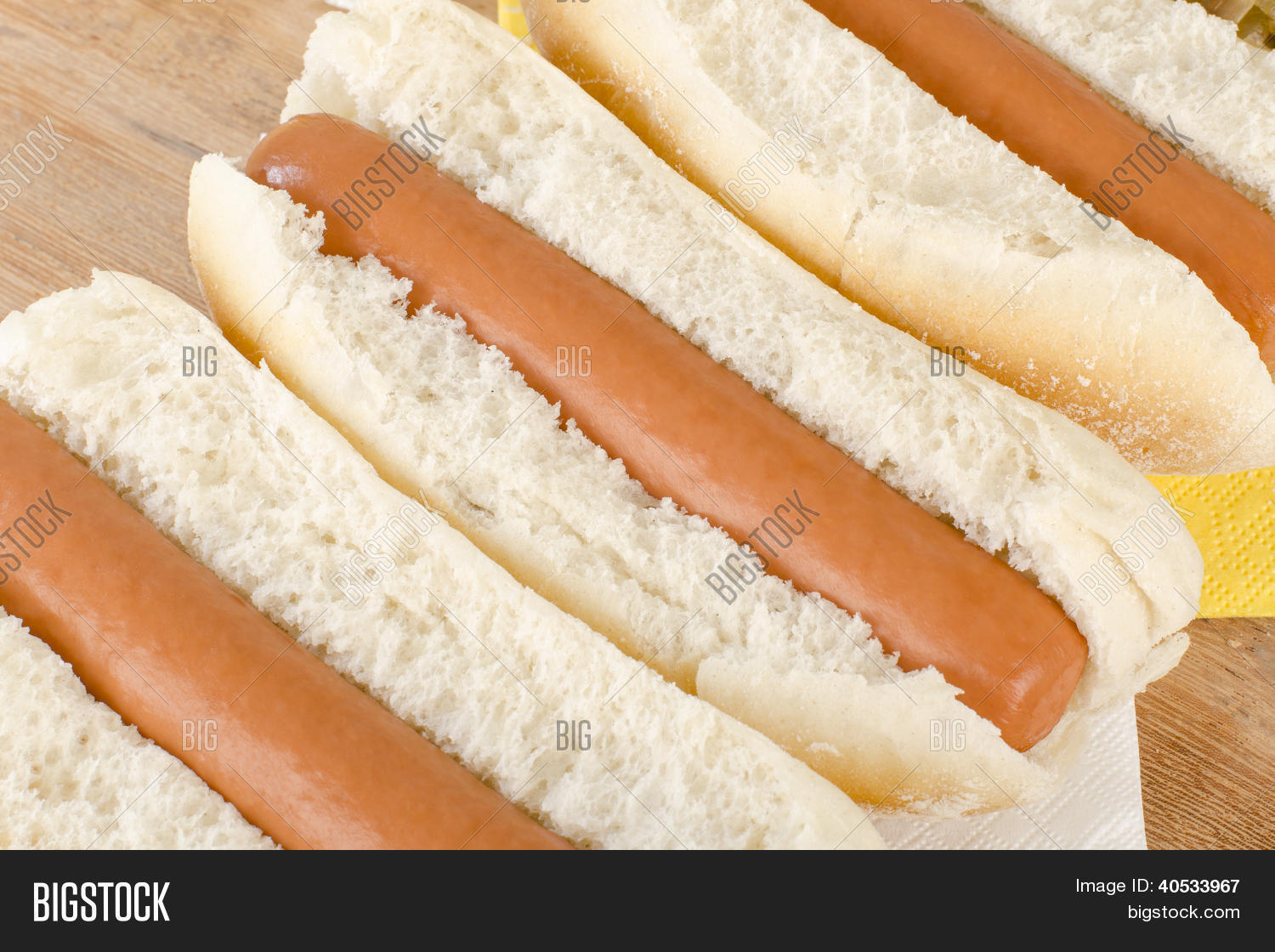 Simple Plain Hot Dogs Image & Photo (Free Trial) | Bigstock