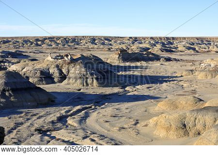 The Bisti/de-na-zin Wilderness Is A 45,000-acre Wilderness Area Located In San Juan County In The U.