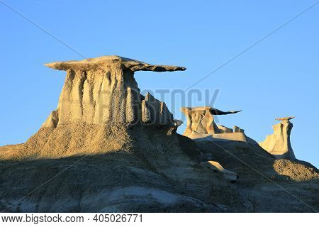 The Bisti/de-na-zin Wilderness Is A 45,000-acre Wilderness Area Located In San Juan County In The U.