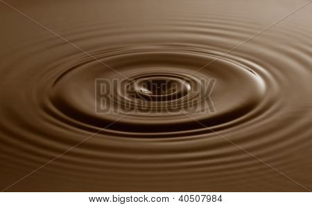 brown chocolate riple ideal for a background