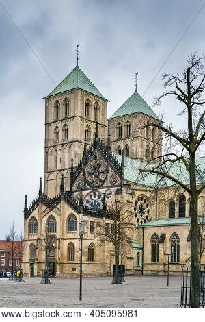 Munster Cathedral Or St. Paulus Dom Is The Cathedral Church Of The Roman Catholic Diocese Of Munster