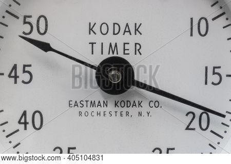 Noblesville - Circa January 2021: Kodak Timer Manufactured By The Eastman Kodak Company. Kodak Was O