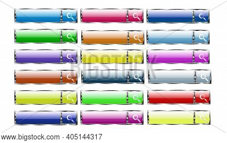 A Selection Of Search Buttons For The Site