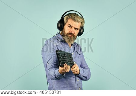 Cozy Evening At Home. Call Center And Customer Service Help Desk. Gamer Playing Computer Game. Digit