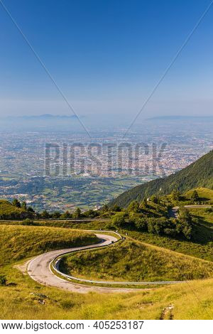summer landscape near Monte Grappa, Northern Italy