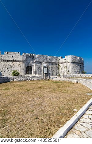 Castle in Monte Santangelo, Puglia, Italy