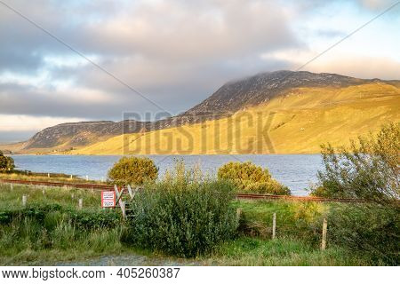 This Is Lough Finn In Fintown In Donegal Ireland