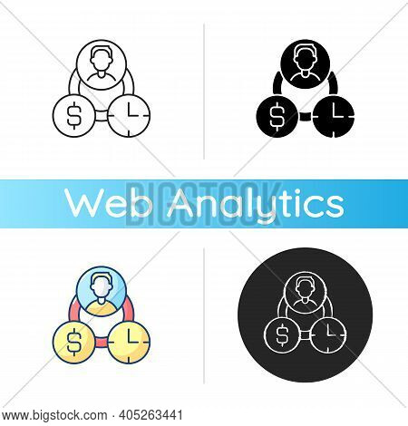 Rfm Analysis Icon. Strategy For Analyzing And Estimating Current Value Of Specific Customer. Underst