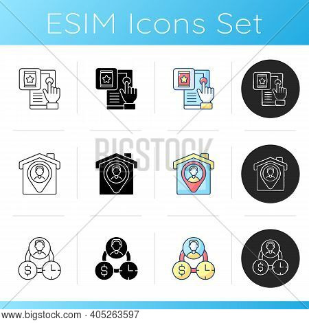 Web Analytics Icons Set. Fixing Broken Links On Your Website. Getting Lots Of Target Web Traffic. Re
