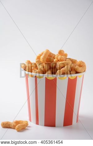 Israeli Famous Snack Bamba - Made Of Peanut Butter. Peanut Flips Or Peanut Puffs