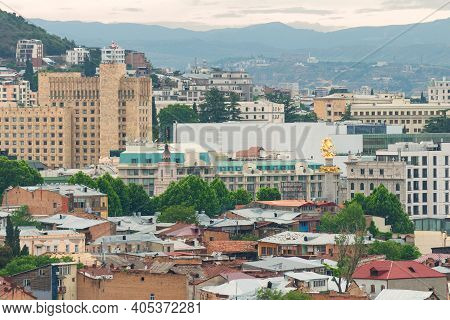 Nice View Of Tbilis City, Georgia Country