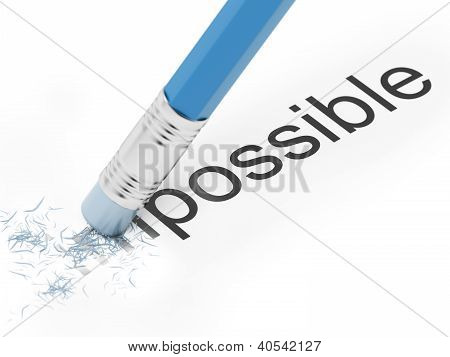 Imposible en posible.