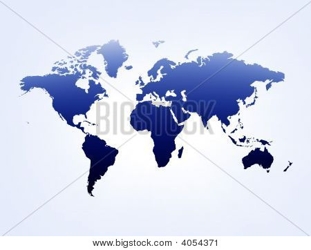 Carte bleue & blanc