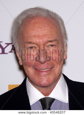 ลอสแองเจลิส - 24 oct: CHRISTOPHER PLUMMER มาจะ 15 ปีฮอลลีวูดฟิล์มรางวัลงานในต.ค.