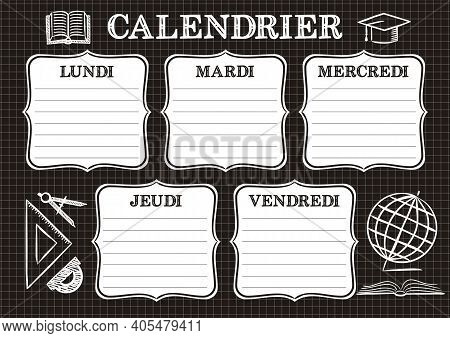French Template Vector Photo Free Trial Bigstock