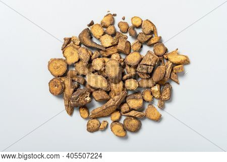 Top View Jiuchuanniuxi Or Cyathulae Radix Or Yellow Rice Wine Processed Medicinal Cyathula Officinal