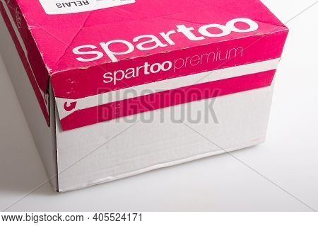 Bordeaux , Aquitaine  France - 01 24 2021 : Spartoo Logo And Sign Text Of Brand Footwear Delivered I