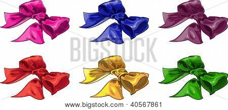 set di prua batch di colore wariated