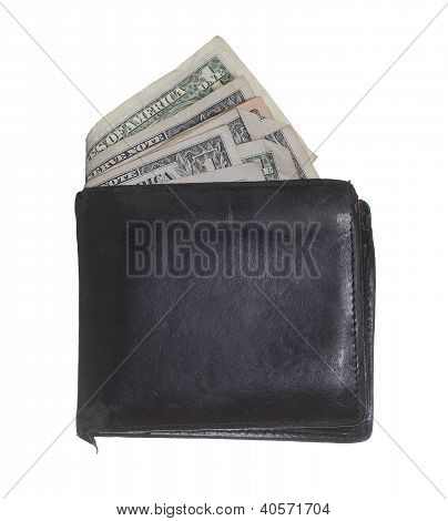Sac à main banale avec Dollars