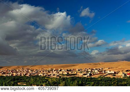 Village in the Atlas mountains, Morocco, Africa