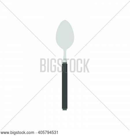 Spoon Vector Illustration Denner Utensil Kitchen Silverware Icon Food. Restaurant Symbol Cutlery Equ
