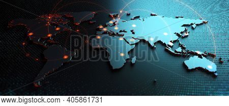 Abstract Technology Background. Modern Technology Background Design Concept. Modern Futuristic Techn