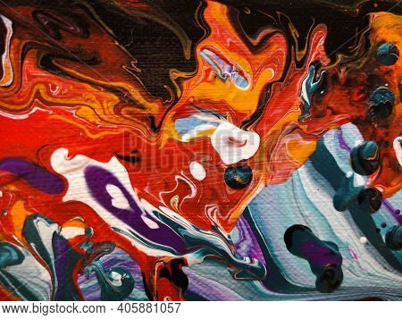 Fliud Art Abstract Trendy Colorful Background, Fashion Wall Paper. Alcohol Ink. Epoxy Resin.marbleiz