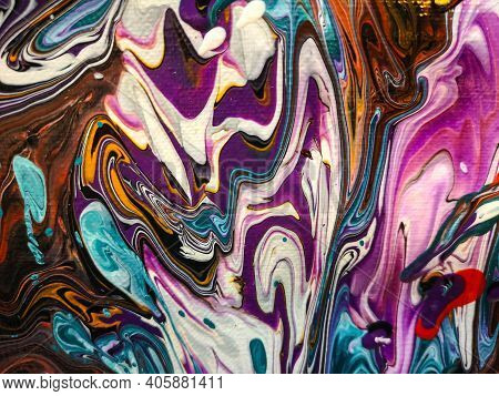 Fliud Art Abstract Trendy Colorful Background, Fashion Wall Paper. Alcohol Ink. Epoxy Resin.marbleiz