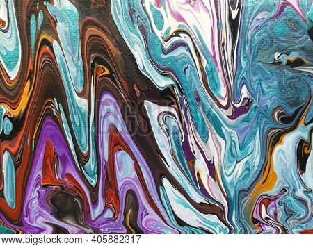 Fliud Art Abstract Trendy Colorful Background, Fashion Wall Paper. Alcohol Ink. Epoxy Resin.marbleiz