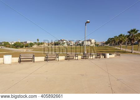 Park By The Sea In Tel Aviv, Jaffo