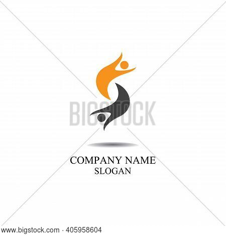S People Logo Community Vector
