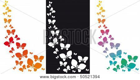 Flying Butterflies