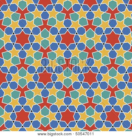 Arabesque Seamless Pattern