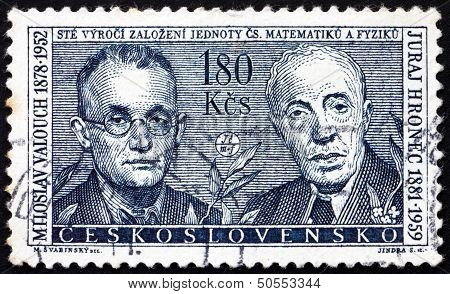 Postage Stamp Czechoslovakia 1962 Charles Bridge And Prague Castle