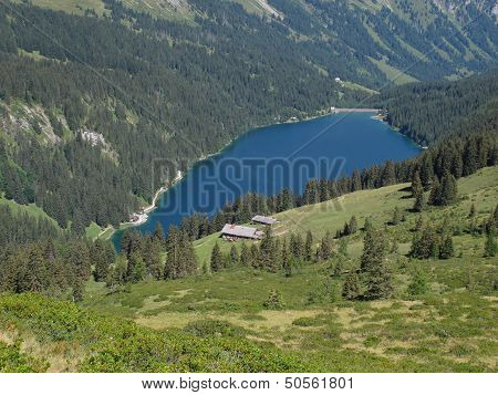 Lake Arnensee And Farm
