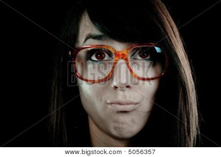 Nerdy - Geek Face