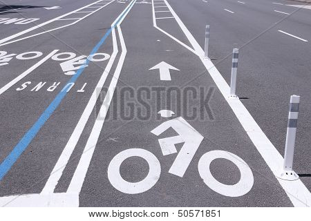 Cycling lane