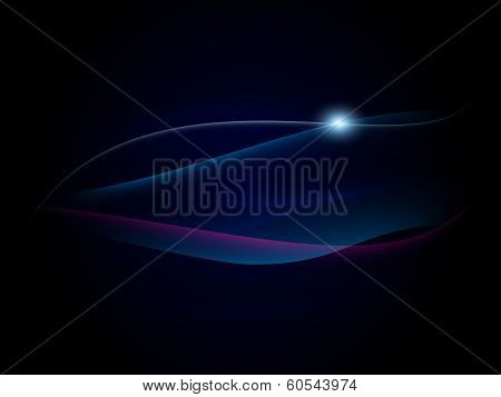 Smooth Plasma Waves Blue