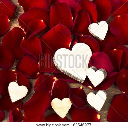roses as a gift and surprise to a party. symbolic photo for birthday, mother's day, love, valentine's day